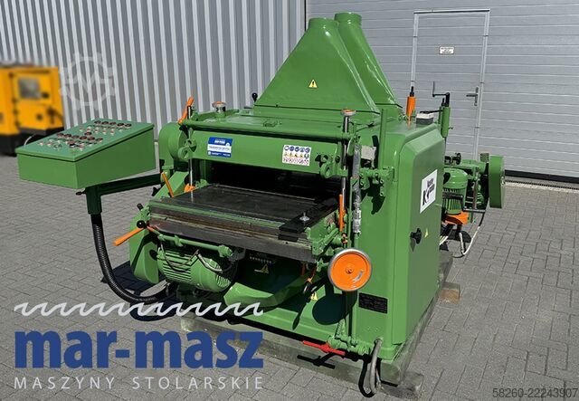 Bred fire-sidet høvlemaskine 800 mm Kupfermühle na 6 głowic