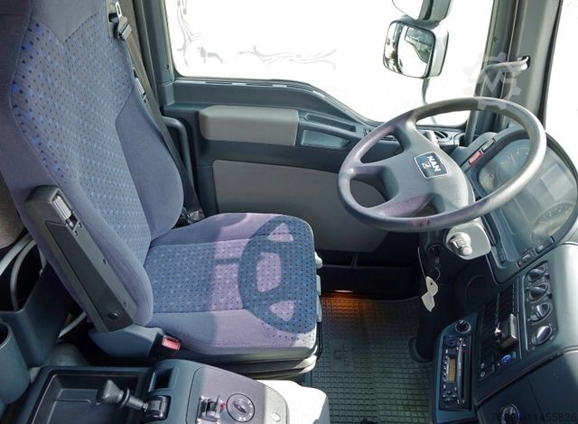 Tehergépkocsi-daruval szerelt furgon MAN TGL 7.150  Abrollkipper + Kran !!