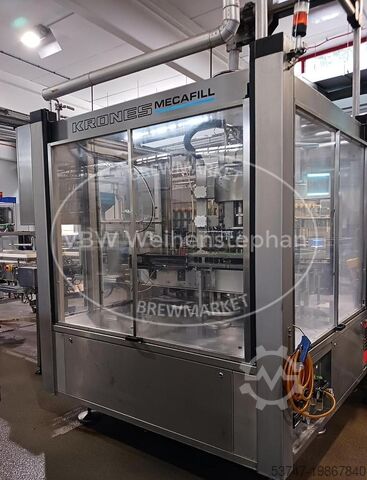 Afvullijn voor wegwerpflessen