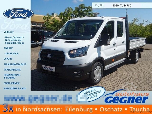 Pick-up bestelwagen FORD Transit DoKa Pritsche 350 L3 Trend AHK Kamera
