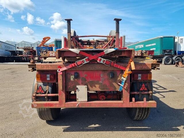 Containervervoer KOELNER 20 FT CHASSIS 29 TONS STEELSUSPENSION DRUM BRAKES