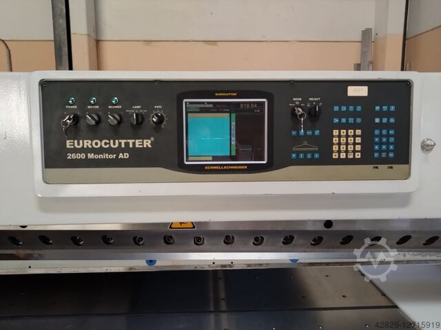 Snijmachines Eurocutter 2600