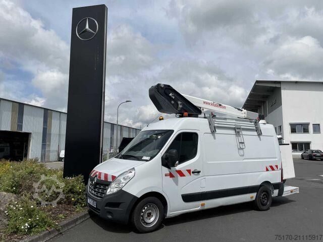 Podnośnik koszowy na samochodzie ciężarowym Renault Master 2.3 dCi / KLUBB K26, 12m