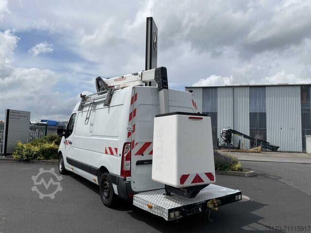 Podnośnik koszowy na samochodzie ciężarowym Renault Master 2.3 dCi / KLUBB K26, 12m