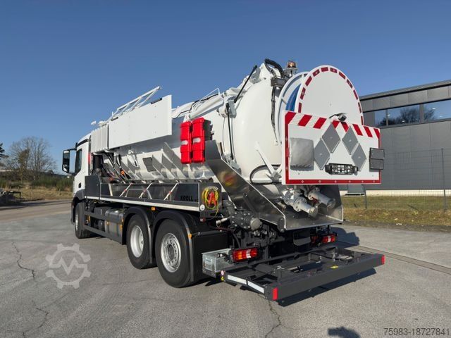 Saugwagen MERCEDES-BENZ Actros 2546 L 6x2 NEU ! KROLL Saug-Druck-Aufbau