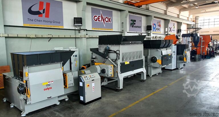 Kruszarka i Granulator w jedym Genox GCV800 (37kW + 30kW)