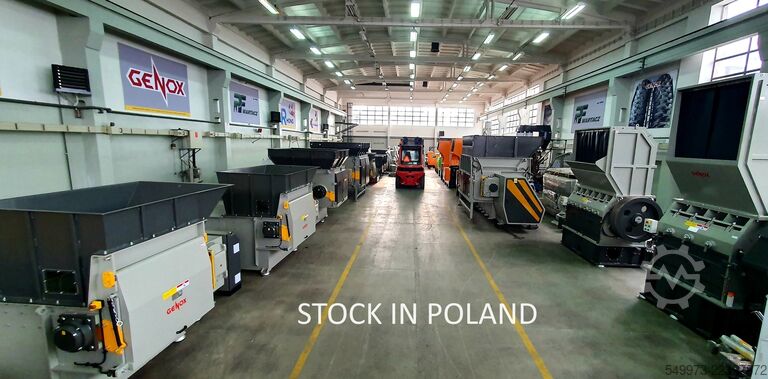 Kruszarka i Granulator w jedym Genox GCV800 (37kW + 30kW)
