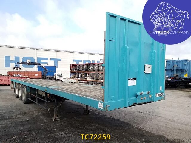 Platform aanhanger Leveques 