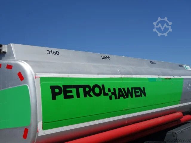 Tank Volvo FM 9 18600 LITER FEULTANK,4 COMPARTMENTS