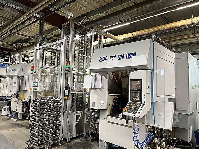 Tornio verticale CNC Emag VSC 200 Twin