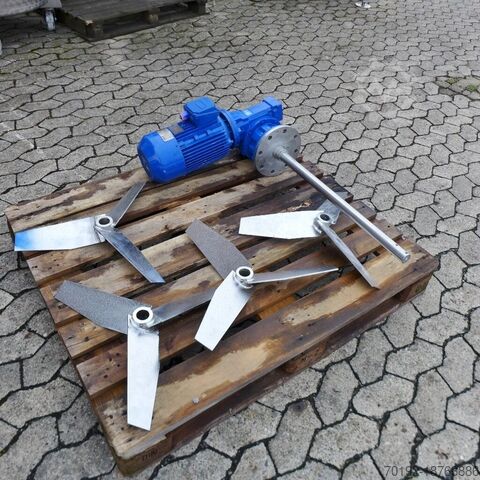 Schrägblattrührwerk aus V2A  