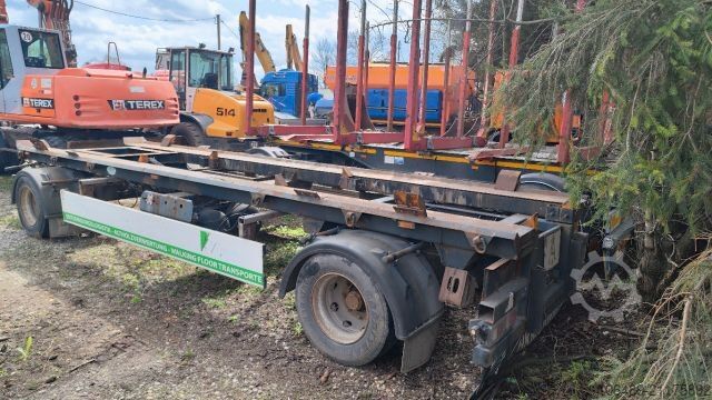 Görgős pótkocsi HKM A 18 ZL