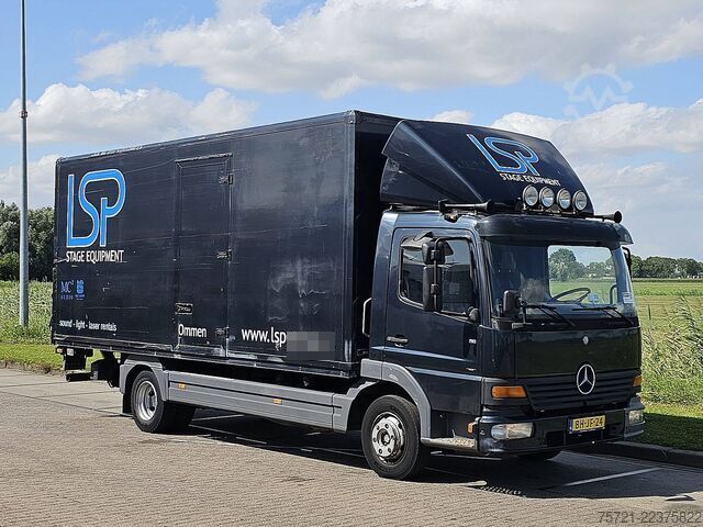 Gesloten bak MERCEDES-BENZ ATEGO 815 EURO 2 NL-TRUCK