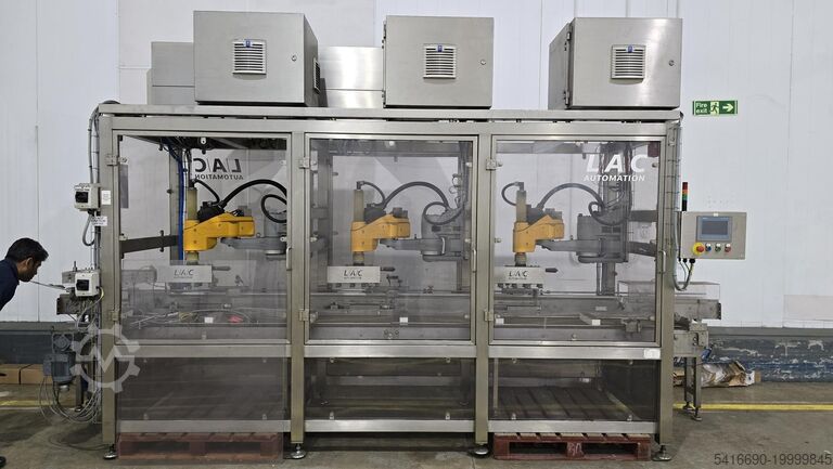 Voedselverpakkingsmachine LAC Automation Robot Case Packing Machine