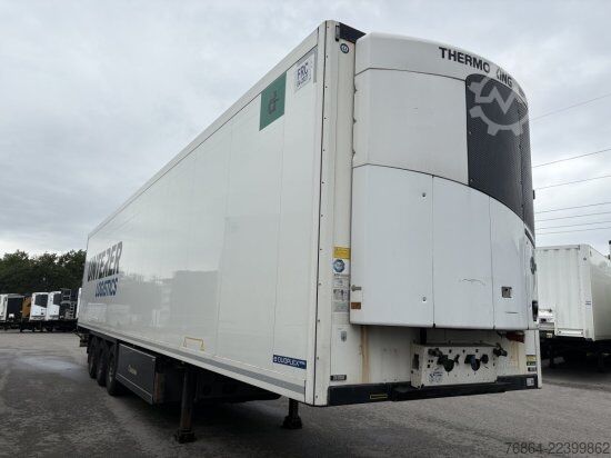 Niski poluprikolica KRONE KüHLAUFLIEGER,  THERMO KING SLXI 400, SAF-ACHSEN, DOPPELSTOCK