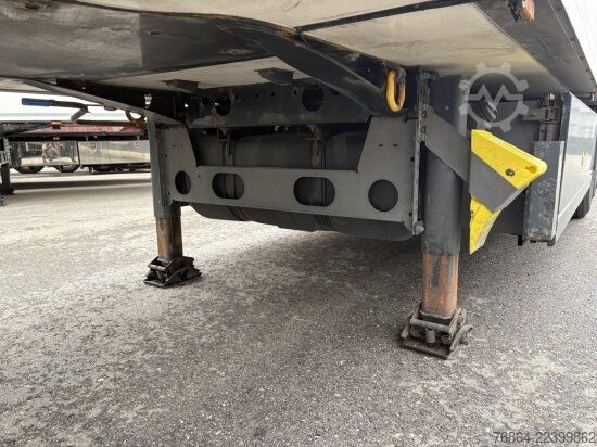 Niski poluprikolica KRONE KüHLAUFLIEGER,  THERMO KING SLXI 400, SAF-ACHSEN, DOPPELSTOCK