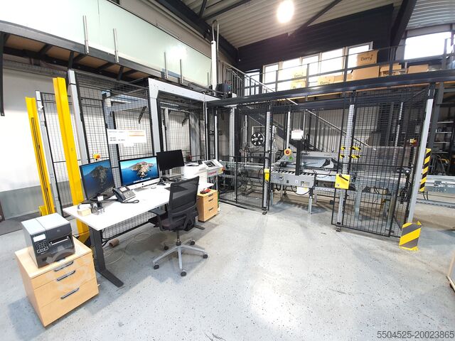 Etiketteringsmaskine + scanner LOGOPAK LOGOMATIC 415 T + Scanner
