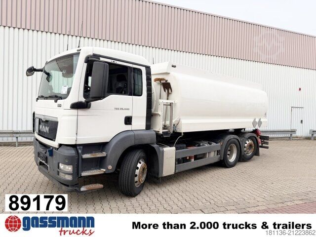 Tanker truck MAN TGS 26.400 6x2-4 LL, EEV, Intarder, Lenk-/Lift, L