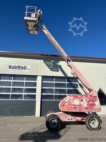 Scharnierende telescopische hoogwerker JLG 400 S 14,20m Diesel Teleskop-Arbeitsbühne