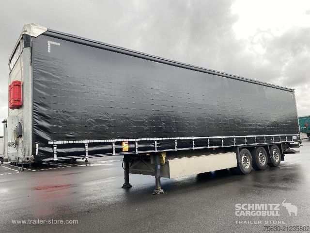 Åben sættevogn med presenning Schmitz Cargobull Semitrailer Curtainsider Standard Hayon