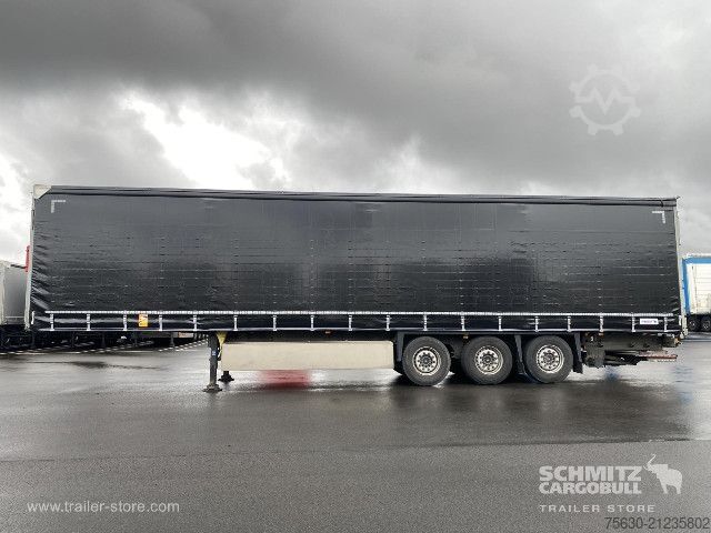 Åben sættevogn med presenning Schmitz Cargobull Semitrailer Curtainsider Standard Hayon