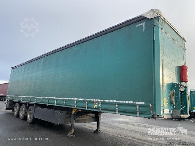 Åben sættevogn med presenning Schmitz Cargobull Semitrailer Curtainsider Coil