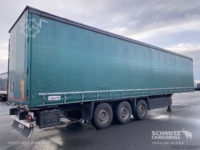 Åben sættevogn med presenning Schmitz Cargobull Semitrailer Curtainsider Coil