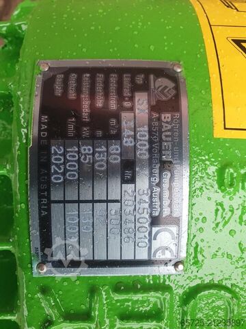 Bauer mestpomp SX 1000 Bauer mestpomp SX 1000