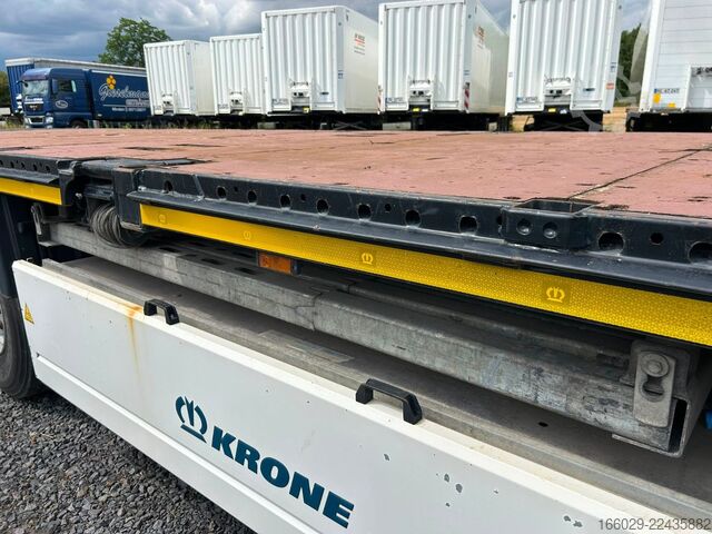 Semirimorchio con piattaforma di lavoro KRONE Stahlmatten Auflieger
