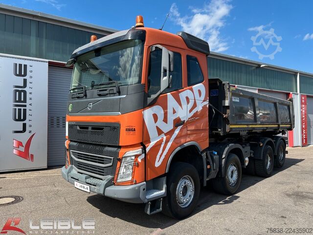 Damperli kamyon VOLVO FH500 8x4*Dreiseitenkipper*Bordmatik*VEB*Liege