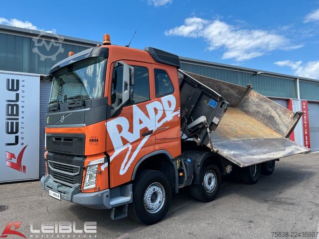 Üç taraflı damperli kamyon VOLVO FH500 8x4*Dreiseitenkipper*Bordmatik*VEB*Liege