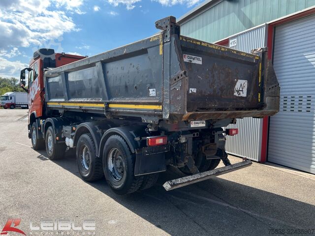 Üç taraflı damperli kamyon VOLVO FH500 8x4*Dreiseitenkipper*Bordmatik*VEB*Liege