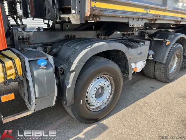 Üç taraflı damperli kamyon VOLVO FH500 8x4*Dreiseitenkipper*Bordmatik*VEB*Liege