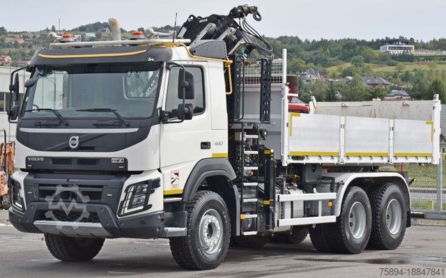 Sklápěcí vůz VOLVO FMX 460 Kipper 5,40m *ATLAS 172.3E/FUNK *6x4