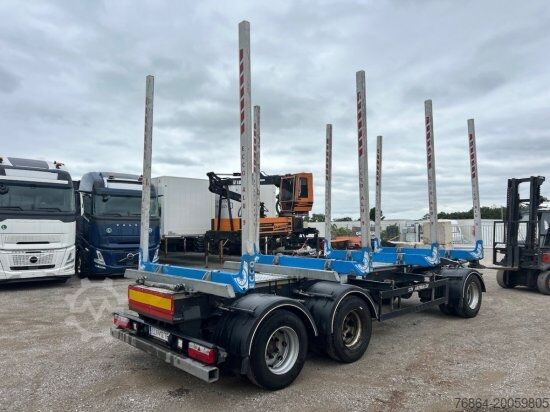 Remorcă pentru buşteni SCHWARZMüLLER N-SERIE 3-ACHS HOLZANHäNGER 4 RUNGENPAARE