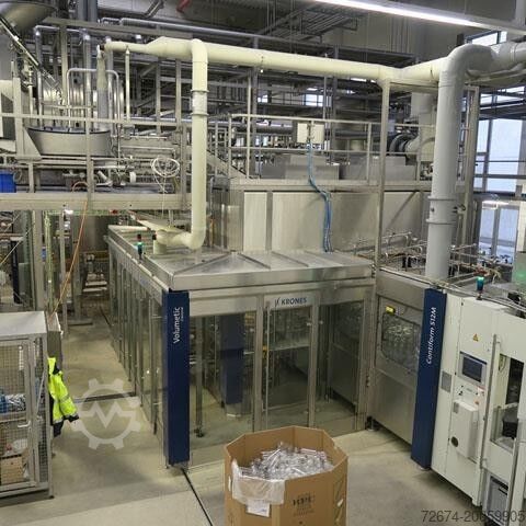 Beverage making machine Bottling Krones Line CSD Bottling 25.000 bph Ultra clean