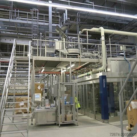 Beverage making machine Bottling Krones Line CSD Bottling 25.000 bph Ultra clean