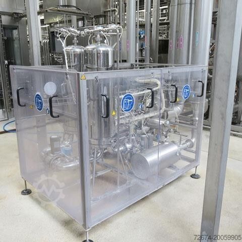 Beverage making machine Bottling Krones Line CSD Bottling 25.000 bph Ultra clean