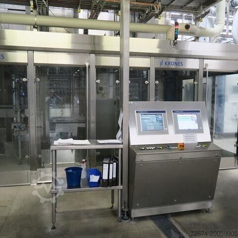Beverage making machine Bottling Krones Line CSD Bottling 25.000 bph Ultra clean