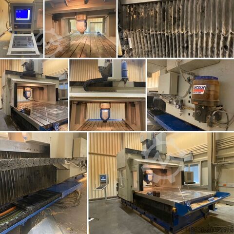 Κέντρο κατεργασίας πέντε αξόνων τύπου γερανογέφυρας EDEL WERKZEUGMASCHINEN GMBH CYPORT 7030 RETROFIT 2025