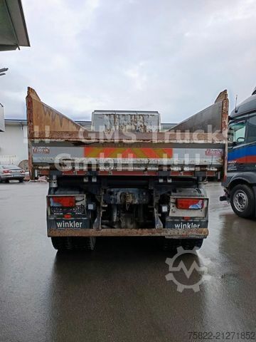 Tipper truck MAN TGS 41.480 / 8x6 / 41ton / full Steel / manual