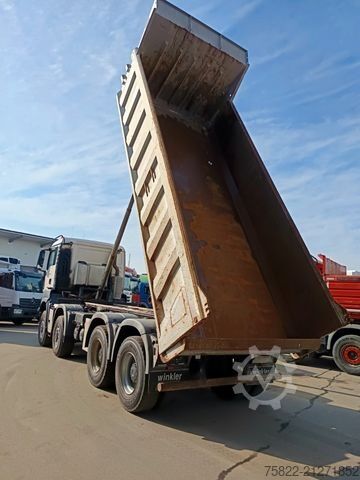 Basculantă MAN TGS 41.480 / 8x6 / 41ton / full Steel / manual