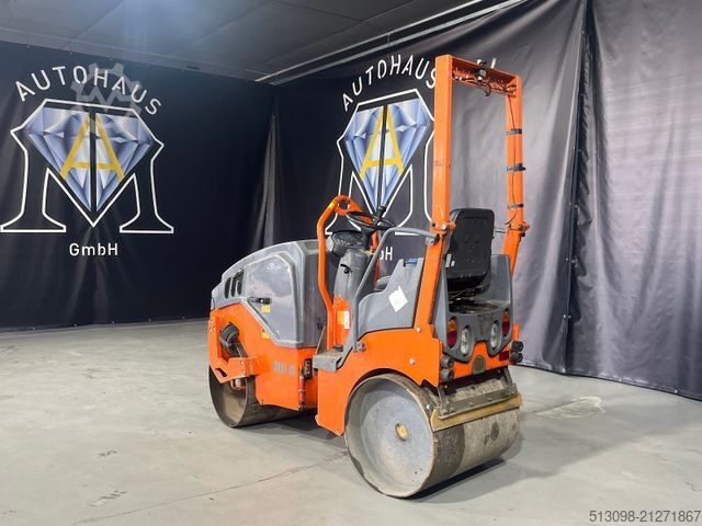 Rodillo de tambor único HAMM TANDEM WALZE / ROLLER HD 8 VV KUBOTA KNICKGELENK