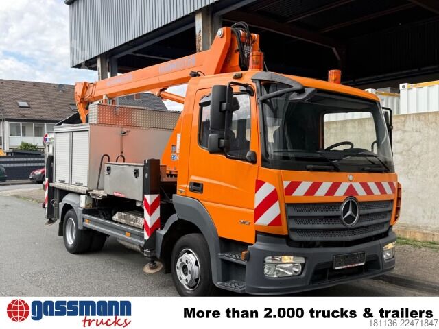 Φορτηγό ειδικού σκοπού Mercedes-Benz Atego 918 L 4x2, Blumenbecker Hubarbeitsbühne
