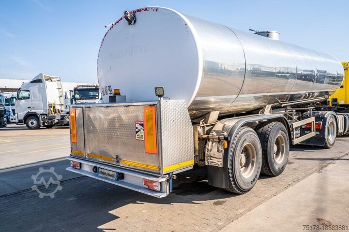 Cysterna do przewozu mleka MAGYAR CITERNE HYDROLIQUE MONO-CUVE + 26.000 L
