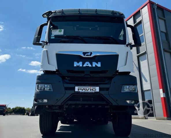 Darus billenőplatós teherautó MAN TGS 28.440 6x4-4 BL 2-Seitenkipper Recycling Kran