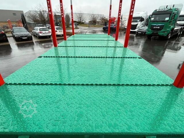 Holztransporter PAVIC HPA 27 68Z / Plattform 3-Achser  Blatt-Federung...