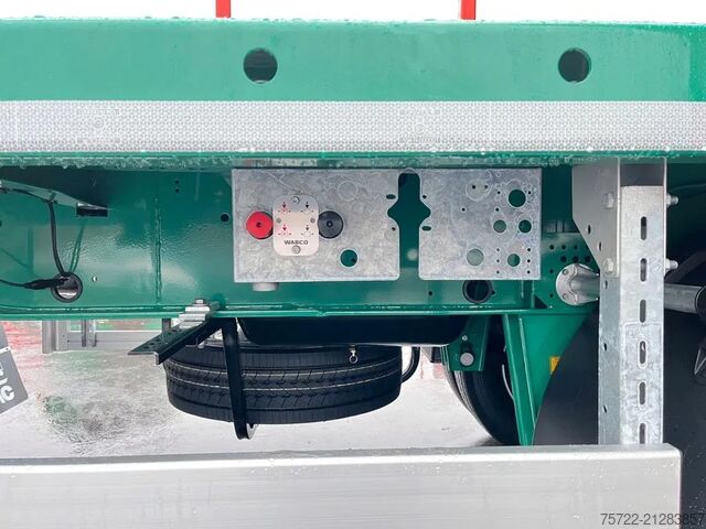 Holztransporter PAVIC HPA 27 68Z / Plattform 3-Achser  Blatt-Federung...