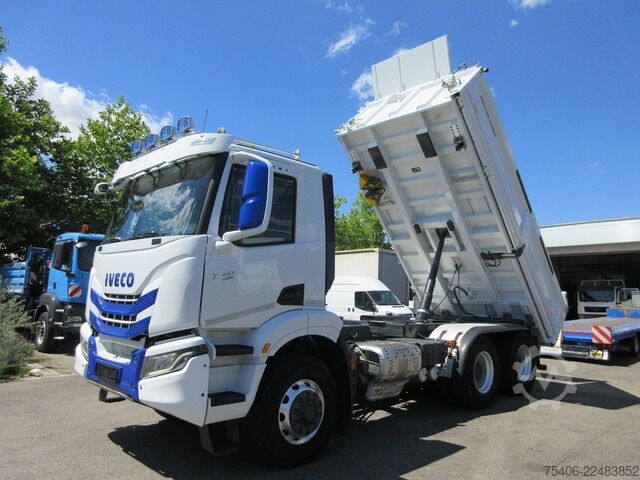 Tipvogn iveco X-Way 480 AD300XZ 6x4, Hydrodrive, Bordmatic