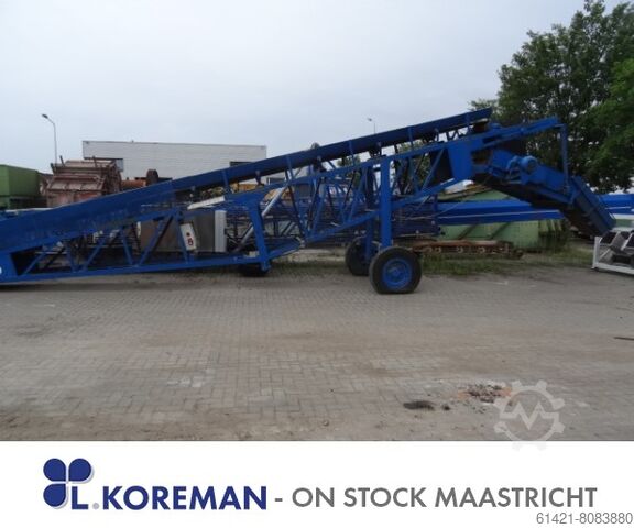 FINLAY Mobiele Transportband met Zeefmachine